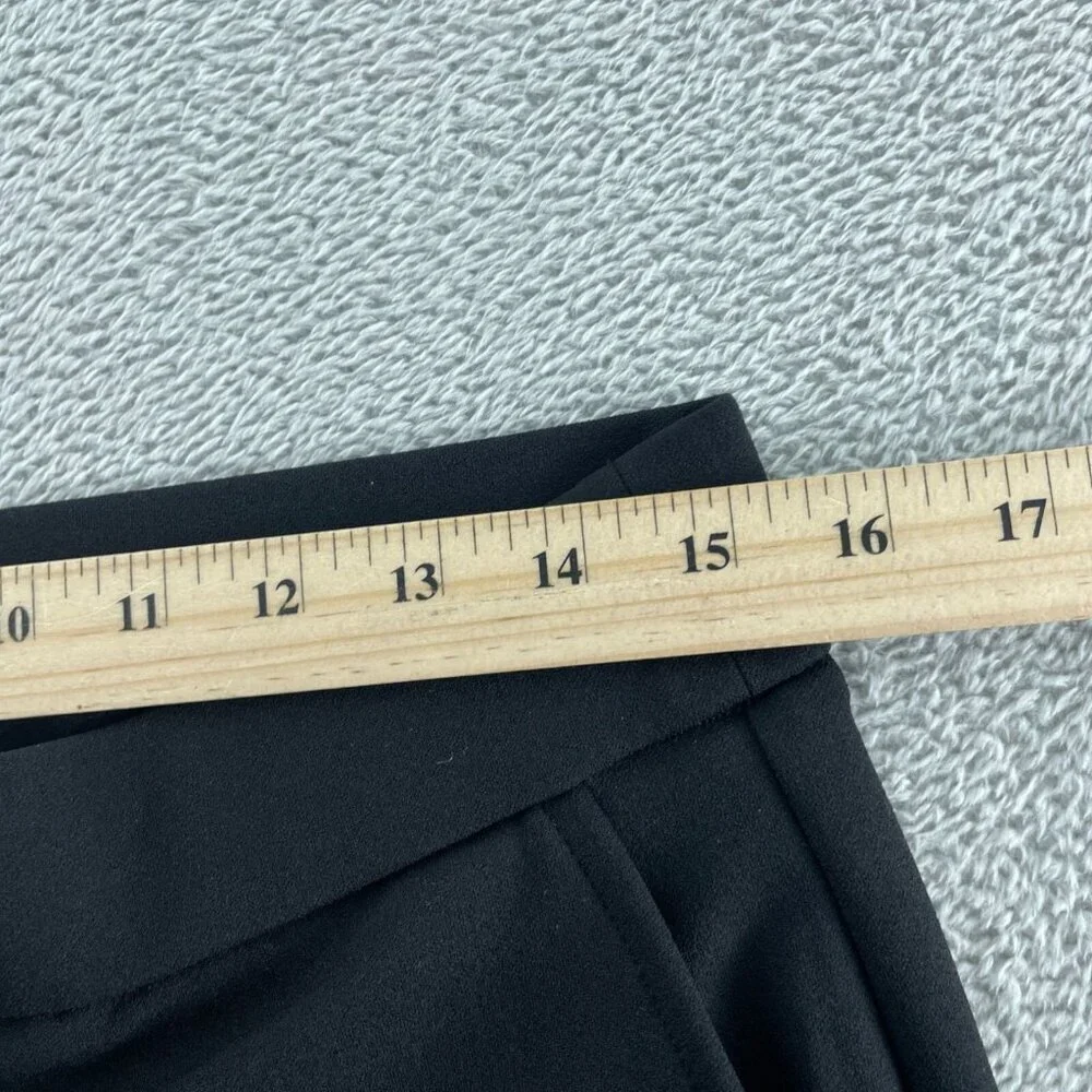 Hilary Radley Black Slim Leg Pants S Mid Rise 26" Inseam NWT 5187 - Picture 6 of 9